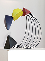 Peter Heel, -immer besser- Skulptur, Stahl, Draht, lackiert, patiniert, 2023, Peter Heel